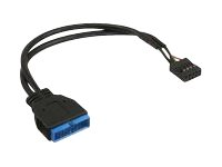 MicroConnect - intern USB-adapter - 20 stifts IDC till 10 pin IDC - 15 cm USB2TO315