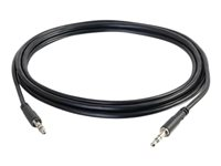 C2G Slim 3ft Slim Aux 3.5mm Audio Cable - M/M - ljudkabel - 91.4 cm 22600