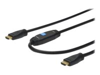 ASSMANN HDMI High Speed with Ethernet - HDMI-kabel med Ethernet - 30 m AK-330118-300-S