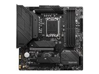 MSI MAG B660M MORTAR DDR4 - moderkort - micro ATX - LGA1700-uttag - B660 MAG B660M MORTAR DDR4