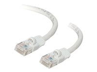C2G Cat5e Booted Unshielded (UTP) Network Patch Cable - patch-kabel - 50 cm - vit 83260