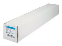 HP Bright White Inkjet Paper - papper - matt - 1 rulle (rullar) - Rulle A1 (61,0 cm x 45,7 m) - 90 g/m² C6035A