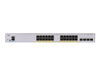 Cisco Business 250 Series CBS250-24P-4G - switch - 24 portar - smart - rackmonterbar CBS250-24P-4G-EU