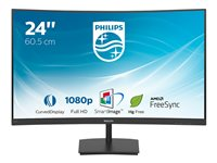 Philips E-line 241E1SC - LED-skärm - böjd - Full HD (1080p) - 24" 241E1SC/00