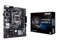 ASUS PRIME H410M-D - moderkort - micro ATX - LGA1200-uttag - H410 PRIME H410M-D