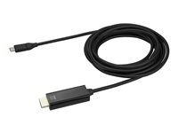 StarTech.com 3 m USB-C till HDMI-kabel - 4K vid 60Hz - Svart - adapterkabel - HDMI / USB - 3 m CDP2HD3MBNL