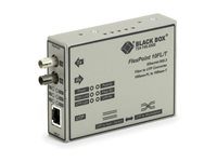 Black Box FlexPoint - fibermediekonverterare - 10Mb LAN LMC212AE-MM-R3