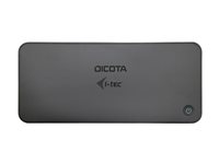 DICOTA i-tec - dockningsstation - USB-C - DP, HDMI - 1GbE D31951