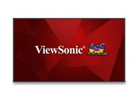 ViewSonic CDE7530 CDE30 Series - 75" LED-bakgrundsbelyst LCD-skärm - 4K - för digital skyltning CDE7530