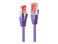 Lindy patch-kabel - 1 m - violett 47822