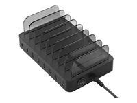 Conceptronic OZUL laddningsstation - 6 x USB, 2 x USB-C - 75 Watt OZUL02B