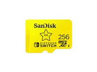 SanDisk Nintendo Switch - flash-minneskort - 256 GB - mikroSDXC UHS-I SDSQXAO-256G-GNCZN