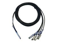 Cisco 40GBase-CR4 direktkopplingskabel - 4 m QSFP-4SFP10G-CU4M=