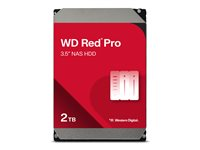 WD Red Pro WD2002FFSX - hårddisk - 2 TB - SATA 6Gb/s WD2002FFSX