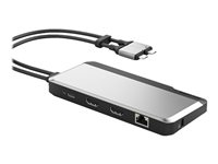 ALOGIC USB-C Super Dock - dockningsstation - USB-C / Thunderbolt 3 - 2 x HDMI - 1GbE U2CSH-SGR