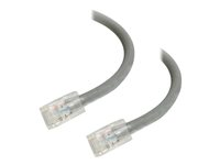 C2G Cat5e Non-Booted Unshielded (UTP) Network Patch Cable - patch-kabel - 1 m - grå 83001