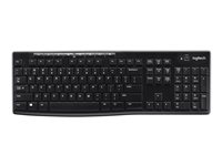 Logitech Wireless Keyboard K270 - tangentbord - Nordisk Inmatningsenhet 920-003735