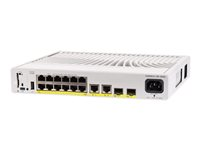 Cisco Catalyst 9200CX - Network Essentials - switch - kompakt - 12 portar - Administrerad - rackmonterbar C9200CX-12P-2X2G-E