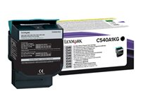 Lexmark - svart - original - tonerkassett - LCCP, LRP C540A1KG