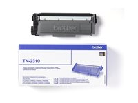 Brother TN2310 - svart - original - tonerkassett TN2310