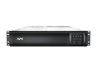 APC Smart-UPS 3000VA LCD RM - UPS - 2700 Watt - 3000 VA - med APC UPS Network Management Card SMT3000RMI2UNC
