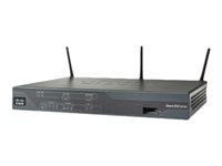 Cisco 888 G.SHDSL Wireless Router with ISDN backup and 3G - trådlös router - DSL/WWAN - Wi-Fi - skrivbordsmodell CISCO888GW-GN-E-K9