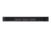 Cisco SX350X-12 - switch - 12 portar - Administrerad - rackmonterbar SX350X-12-K9-EU