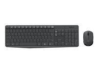 Logitech MK235 - sats med tangentbord och mus - hela norden Inmatningsenhet 920-007921