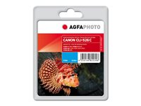 AgfaPhoto - cyan - kompatibel - bläckpatron (alternativ för: Canon 4541B001, Canon CLI-526C) APCCLI526CD