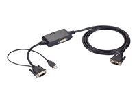 Black Box Single Link DVI Splitter Cable - linjedelare för video - 2 portar ACXSPL12-S