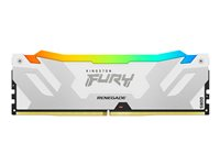 Kingston FURY Renegade RGB - DDR5 - modul - 16 GB - DIMM 288-pin - 7600 MHz / PC5-60800 - ej buffrad KF576C38RWA-16