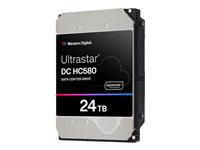 WD Ultrastar DC HC580 WUH722424AL5204 - hårddisk - datacenter - 24 TB - SAS 12Gb/s 0F62802