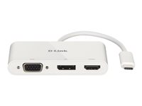 D-Link DUB-V310 - videokort - DisplayPort / HDMI / VGA - 11 cm DUB-V310