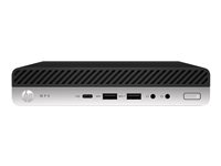 HP Retail System MP9 G4 - mini-desktop - Core i3 8100T 3.1 GHz - 4 GB - SSD 128 GB 2VR46EA