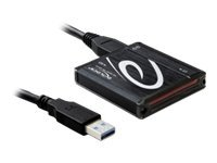DeLOCK USB 3.0 Card Reader All in 1 - kortläsare - USB 3.0 91704