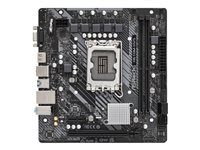 ASRock H610M-HVS - moderkort - micro ATX - LGA1700-uttag - H610 90-MXBHT0-A0UAYZ