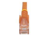 StarTech.com 50cm CAT6 Ethernet Cable, 10 Gigabit Snagless RJ45 650MHz 100W PoE Patch Cord, CAT 6 10GbE UTP Network Cable w/Strain Relief, Orange, Fluke Tested/Wiring is UL Certified/TIA - Category 6 - 24AWG (N6PATC50CMOR) - nätverkskabel - 50 cm - orange N6PATC50CMOR