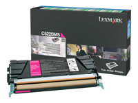 Lexmark - magenta - original - tonerkassett - LCCP, LRP C5220MS