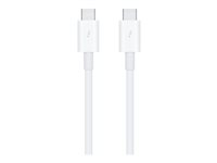 Apple - Thunderbolt-kabel - 24 pin USB-C till 24 pin USB-C - 80 cm MQ4H2ZM/A