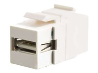 C2G Snap-In USB A/B Female Keystone Insert Module - modulär insats (koppling) 81300