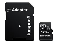 GOODRAM M1AA - flash-minneskort - 128 GB - mikroSDXC UHS-I M1AA-1280R12