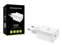 Conceptronic ALTHEA strömadapter - 24 pin USB-C - 25 Watt ALTHEA10W