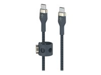 Belkin BOOST CHARGE - USB typ C-kabel - 24 pin USB-C till 24 pin USB-C - 2 m CAB011bt2mBL