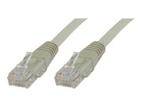 MicroConnect nätverkskabel - 0.5 m - grå UTP6005