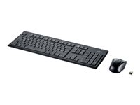 Fujitsu Wireless LX400 - sats med tangentbord och mus - amerikansk S26381-K552-L402