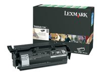 Lexmark - svart - original - tonerkassett - LCCP, LRP T650A11E
