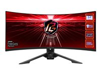 ASRock Phantom Gaming PG34WQ15R3A - LED-skärm - böjd - 34" - HDR 90LXA010-A0E3A0V