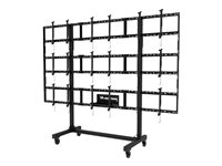 NEC Mobile Videowall Trolley PD02VWM 3X3 46 55 L vagn - för 9 LCD-displayer 100013866