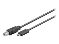 MicroConnect - USB typ C-kabel - 24 pin USB-C till USB typ B - 1 m USB3.1C2B1