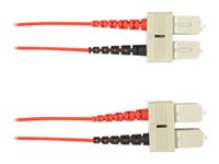 Black Box patch-kabel - 2 m - röd FOCMR62-002M-SCSC-RD